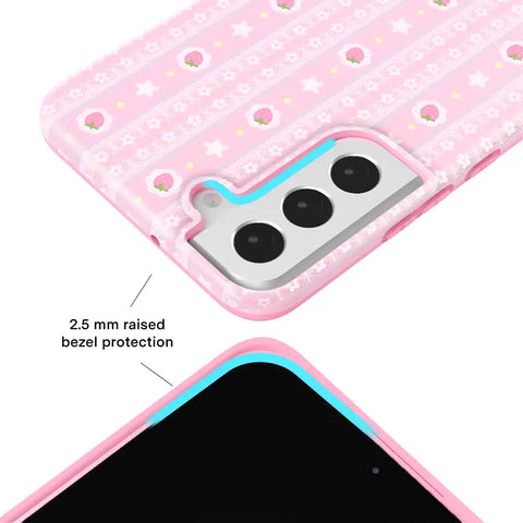 Strawberry Macaron Samsung Case