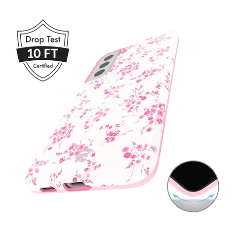 French Rose Floral Samsung Case