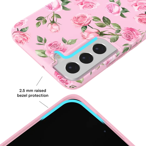 Baby Pink Roses Samsung Case