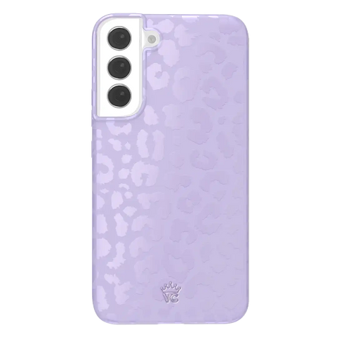 Lilac Leopard Samsung Case