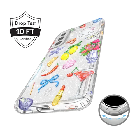 Dolce Vita Glitter Samsung Case