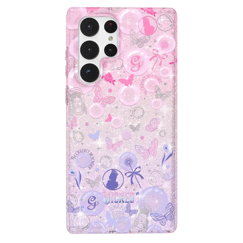 Wicked Glinda’s Bubble Glitter Samsung Case