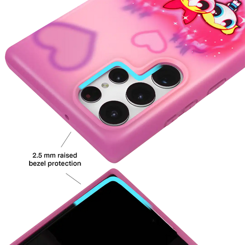 The Powerpuff Girls Airbrush Hearts Samsung Case