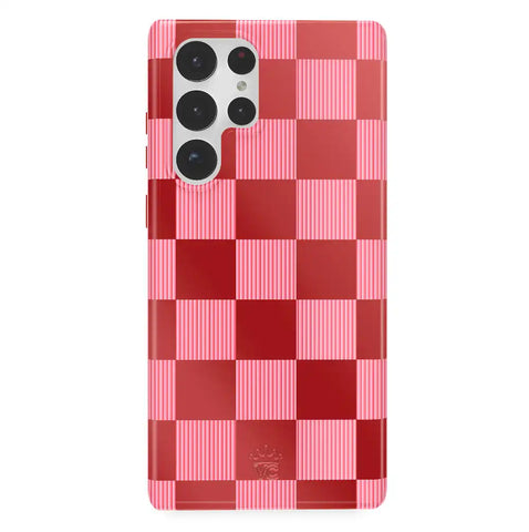 Rose Vibe Checkered Samsung Case