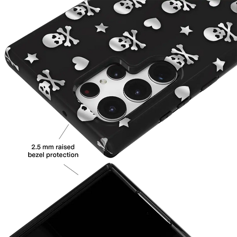 Chrome Skulls Samsung Case