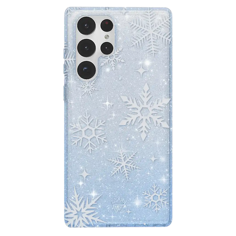 Snow Angel Glitter Samsung Case
