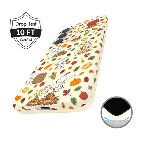 Snoopy Autumn Leaves Samsung Case