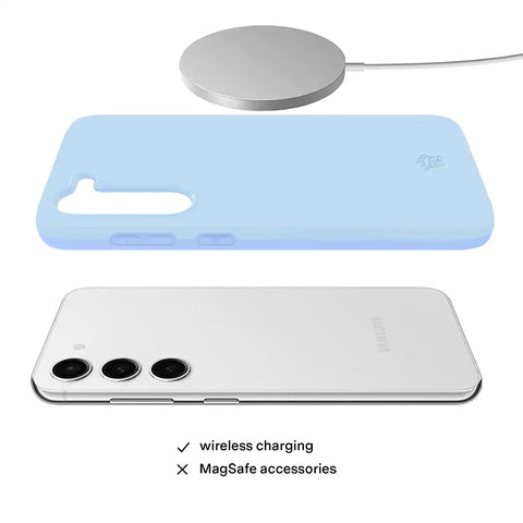 Cotton Candy Blue Samsung Case