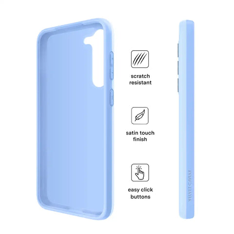 Cotton Candy Blue Samsung Case
