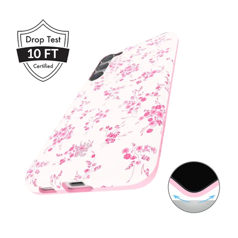 French Rose Floral Samsung Case