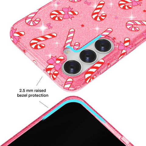 Pink Peppermint Princess Samsung Case
