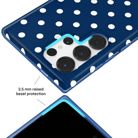 Midnight Polka Dot Samsung Case