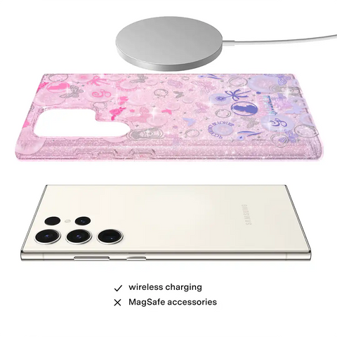 Wicked Glinda’s Bubble Glitter Samsung Case