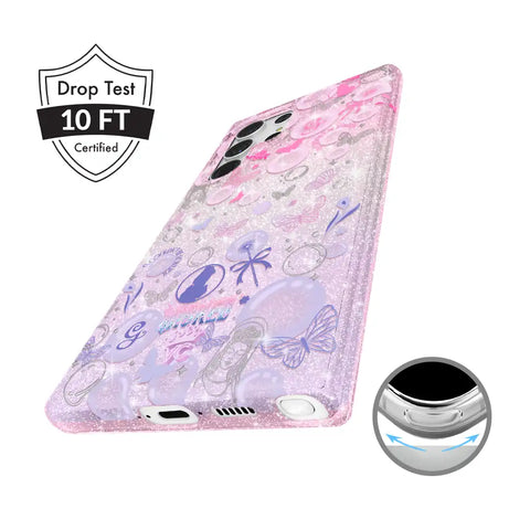Wicked Glinda’s Bubble Glitter Samsung Case