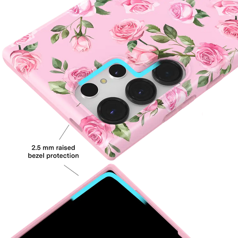 Baby Pink Roses Samsung Case