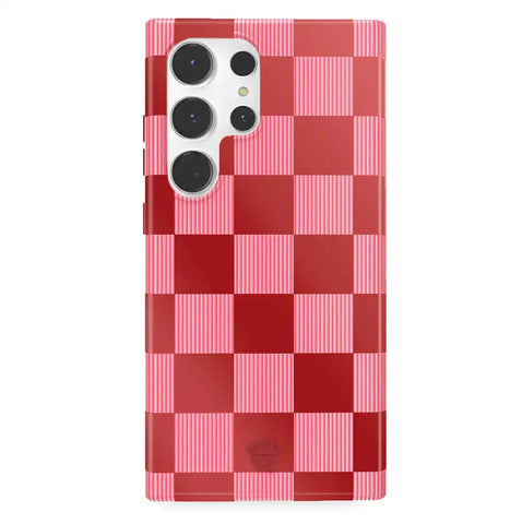 Rose Vibe Checkered Samsung Case