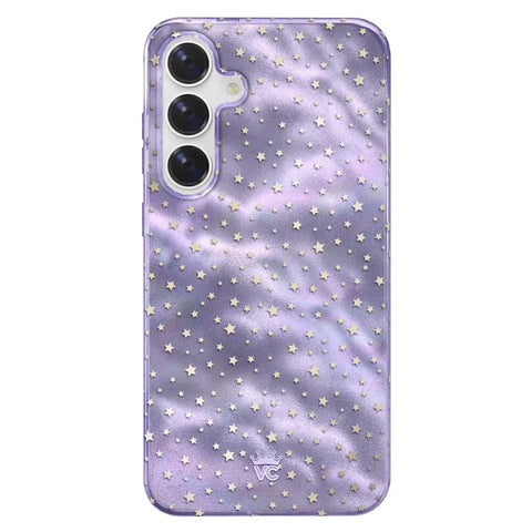 Lilac Celestial Stars Samsung Case