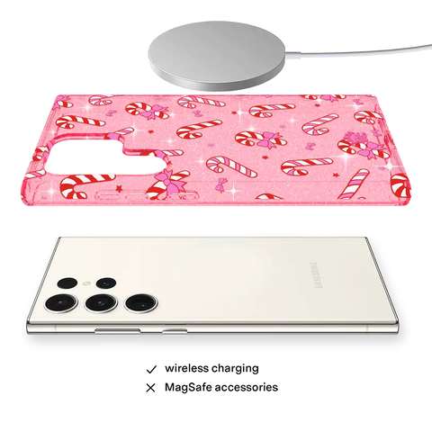 Pink Peppermint Princess Samsung Case