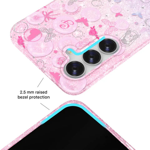 Wicked Glinda’s Bubble Glitter Samsung Case
