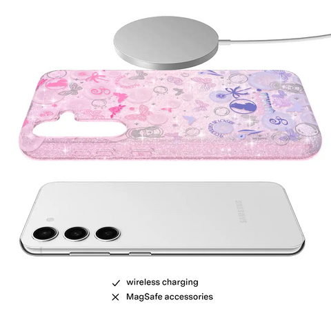 Wicked Glinda’s Bubble Glitter Samsung Case