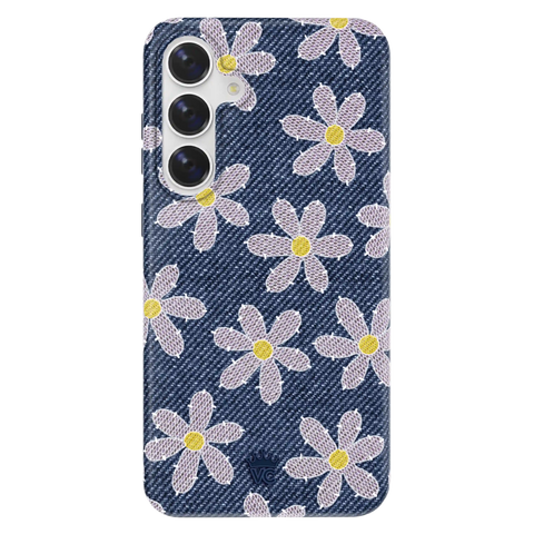 Denim Daisy Samsung Case