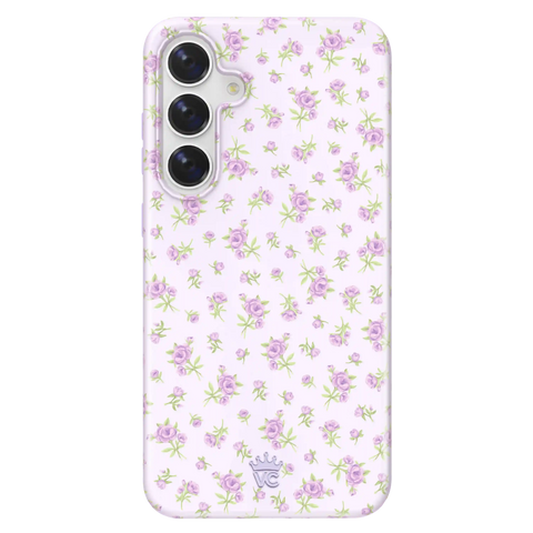 Dainty Lilac Floral Samsung Case