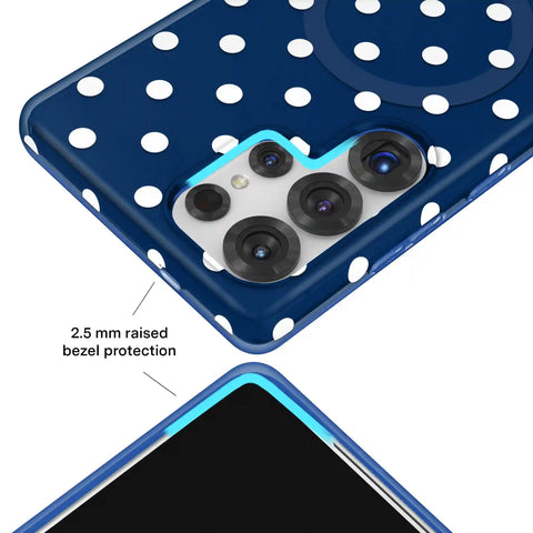 Midnight Polka Dot Samsung Case