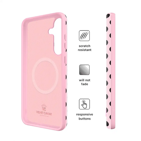 Princess Pink Polka Dot Samsung Case