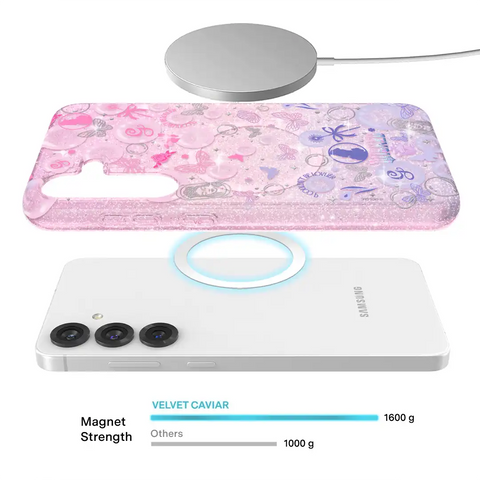 Wicked Glinda’s Bubble Glitter Samsung Case