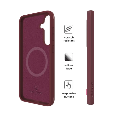 Burgundy 1990 Samsung Case