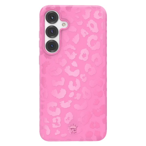Hot Pink Leopard Samsung Case