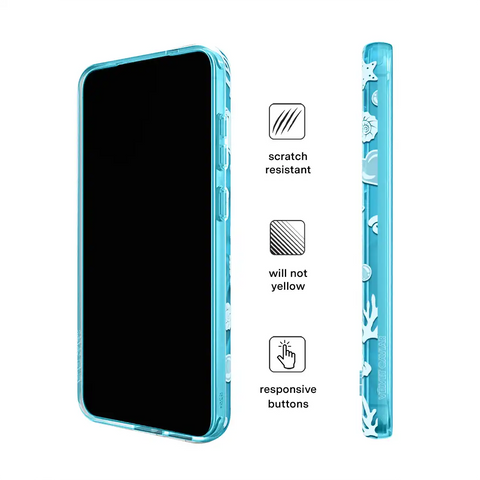 Aquamarine Holo Samsung Case