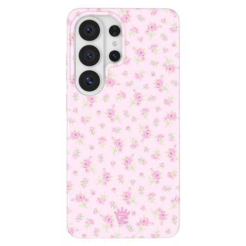 Dainty Pink Floral Samsung Case