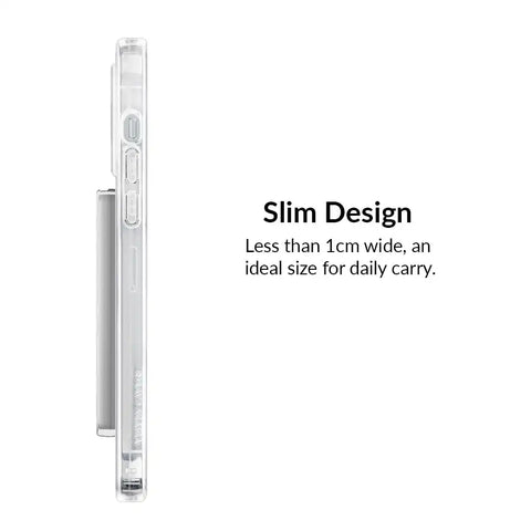 Silver Chrome Leopard MagSafe Wallet