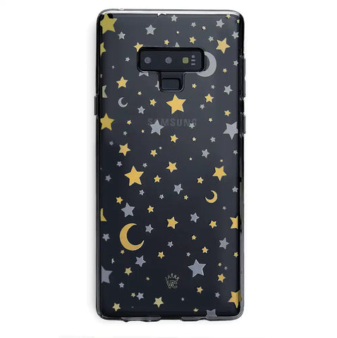 Starry Night Clear Samsung Case