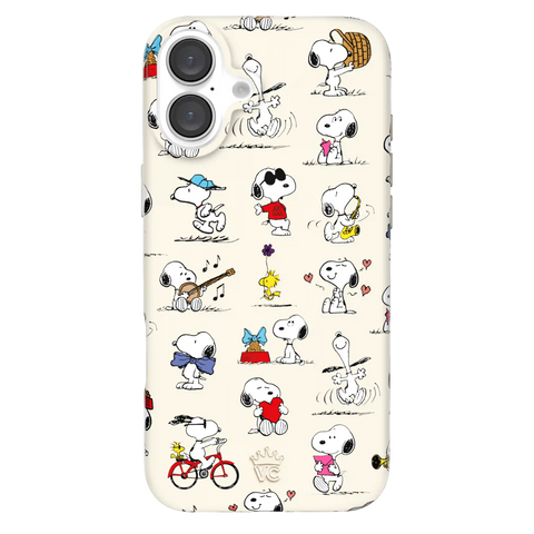 Snoopy Moods iPhone Case
