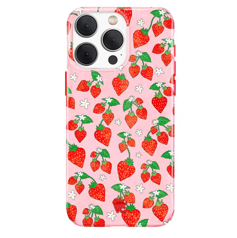 Strawberry Sweethearts iPhone Case