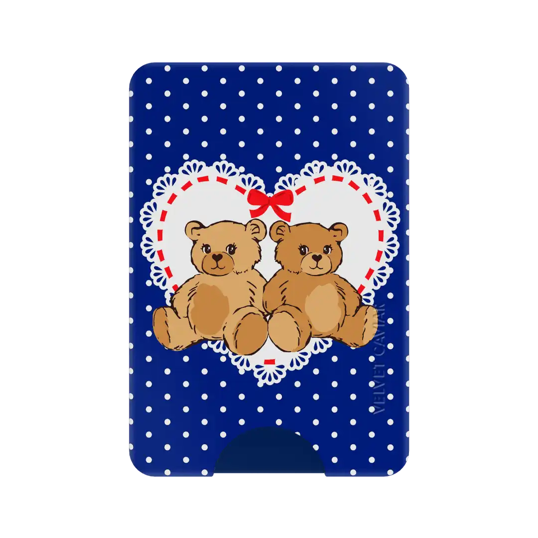 Winter Teddy MagSafe Wallet