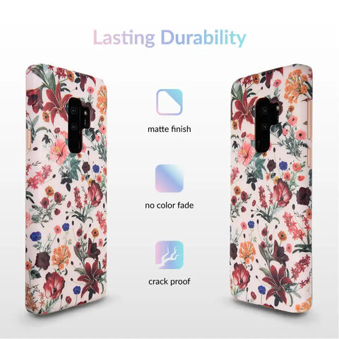Nude Vintage Floral Samsung Galaxy Case